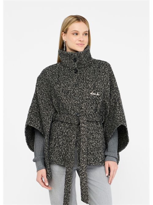 Poncho con cintura LIU JO | 2F5025T0300/00128